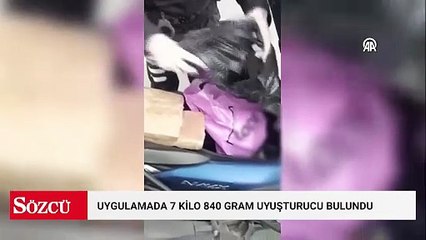 Beylikdüzü'ndeki uygulamada 7 kilo 840 gram uyuşturucu bulundu