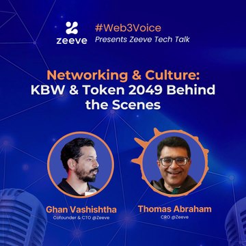 Networking & Culture: KBW & Token 2049 Behind the Scenes. Feat. Zeeve's CTO & CRO, Ghan & Thomas