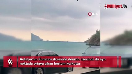 Yer: Antalya! Denizde kabus dolu dakikalar