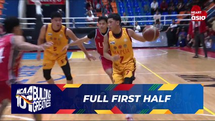 FULL FIRST HALF - Mapua Cardinals vs LPU Pirates | NCAA Season 101