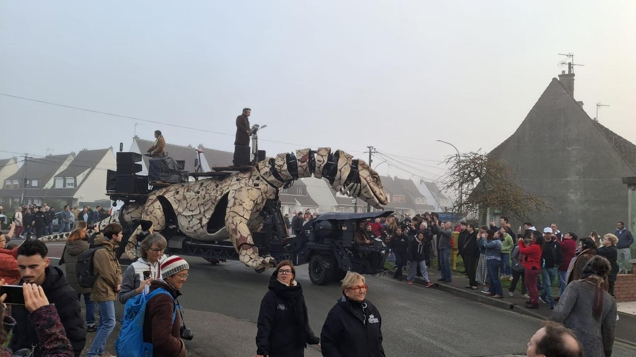 L'arrivée du Varan de calais, une nouvelle créature géante pour enchanter la ville