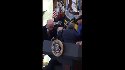 Un malaise en pleine conférence de presse à la Maison-Blanche