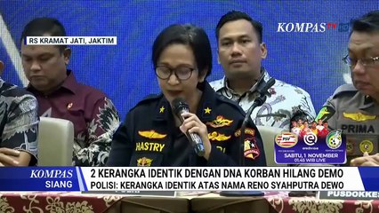 2 Kerangka Manusia di Kwitang Identik dengan DNA Korban Hilang Demo Agustus | KOMPAS SIANG