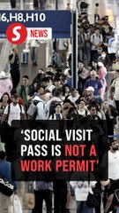 Social visit pass holders warned against working, running business in Malaysia