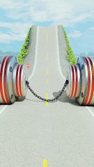 Realistic BeamNG Drive car crash physics. Watch in