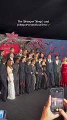 Stranger things cast premier video