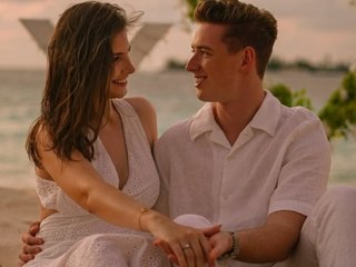 David Schumacher und Vivien Keszthelyi haben sich verlobt