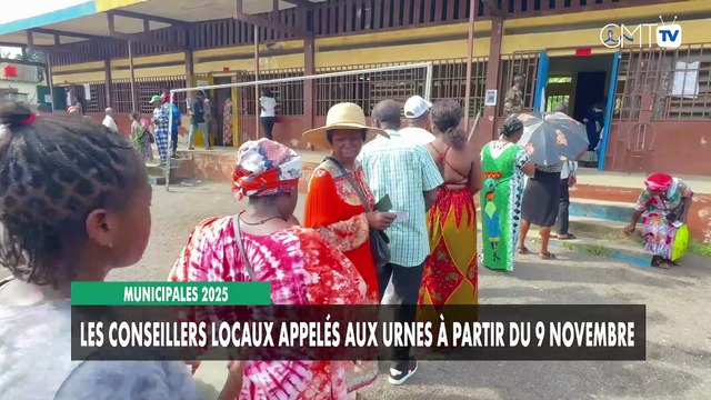 [#Reportage] Municipales 2025 : les conseillers locaux appelés aux urnes à partir du 9 novembre