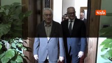 Un caffè per Robert De Niro con il sindaco Gualtieri in Campidoglio