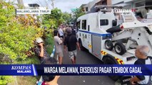 Warga Melawan, Eksekusi Pagar Tembok Griya Shanta Malang Gagal!