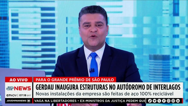 Gerdau inaugura estruturas de aço 100% reciclável no Autódromo de Interlagos