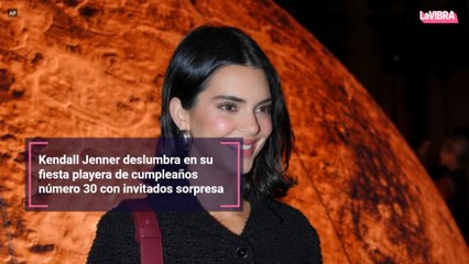 Kendall Jenner deslumbra en su fiesta playera de cumpleaños número 30 con invitados sorpresa