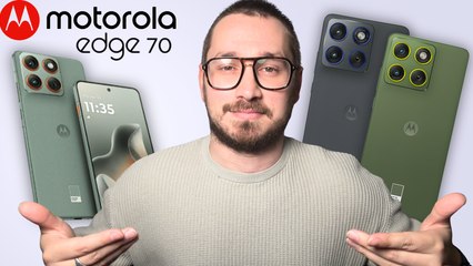 Motorola Edge 70 veut concurrencer Apple et Samsung avec son design ultra-fin !