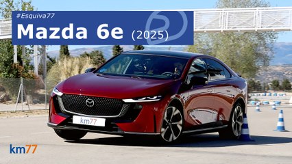 Mazda 6e (2025) - Pesado y con neumáticos malos, pero salvado por unas buenas reacciones