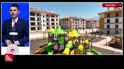 Murat Kurum:: 500 bin konutluk projede 100 bini İstanbul’a