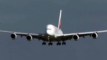 “Awesome Landing Of Emirates A380 Don't Miss This ”