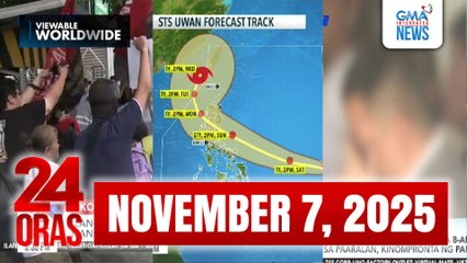 24 Oras Express: November 07, 2025 [HD]
