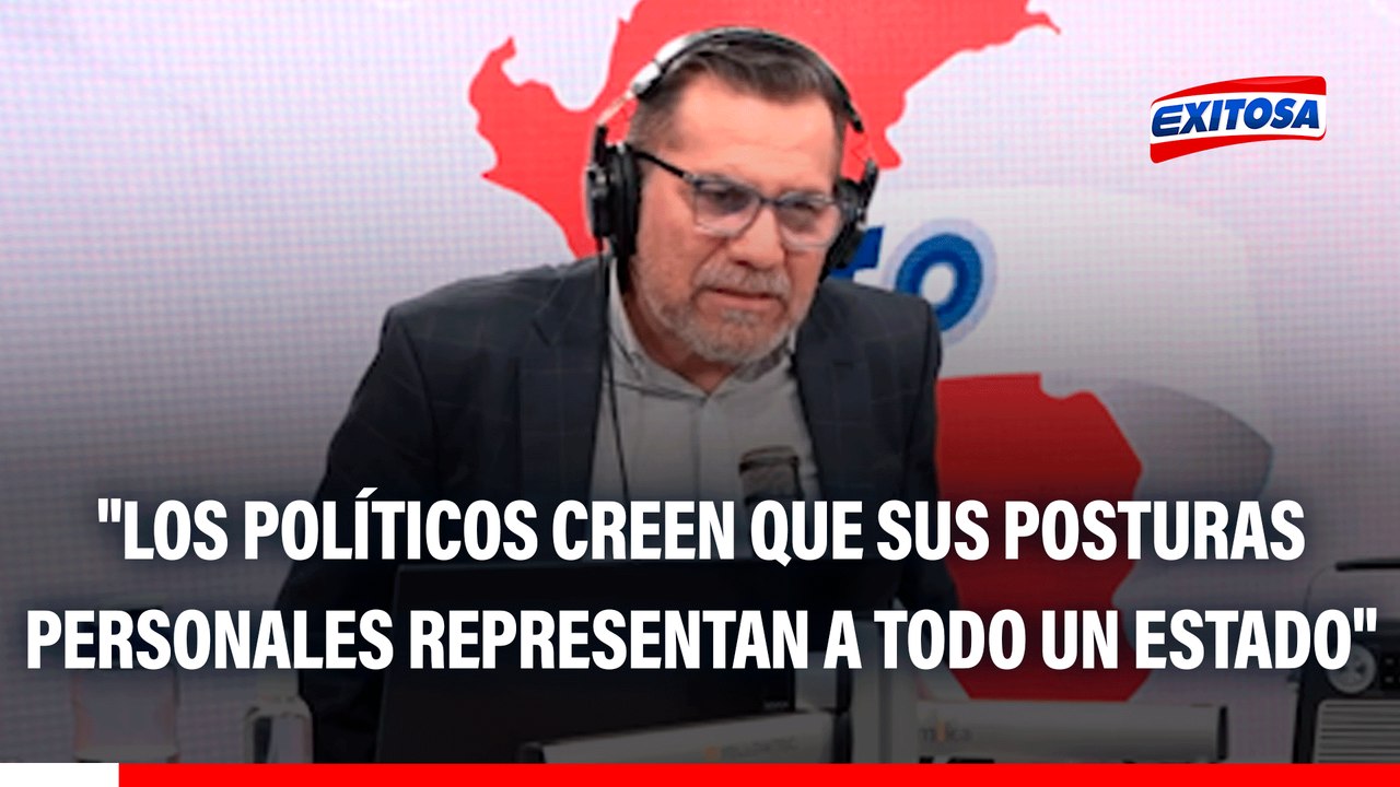 Manuel Rosas sobre romper relaciones con México: "Los políticos creen que sus posturas personales representan a todo un Estado"