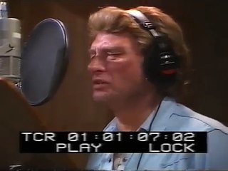 Johnny Hallyday – Enregistrement studio Adeline (avril 1990)