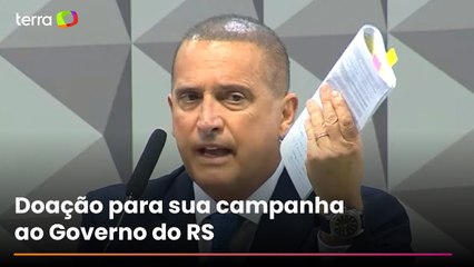 Onyx Lorenzoni admite ter recebido R$ 60 mil de alvo da CPMI do INSS