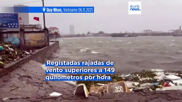 Tufão Kalmaegi faz pelo menos cinco mortos na passagem pelo Vietname