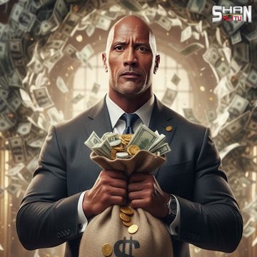 Dwayne Johnson The Rock Net Worth 💰😱 #dwaynejohnson #shanalitv #therock #rock #wwe #shorts #short