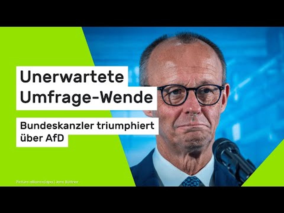 Unerwartete Umfrage-Wende - Bundeskanzler triumphiert über AfD
