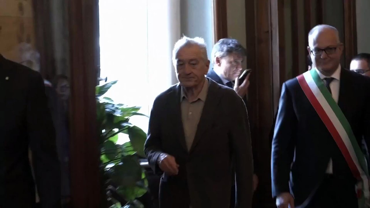Robert De Niro honored in Rome with the Capitoline Wolf award