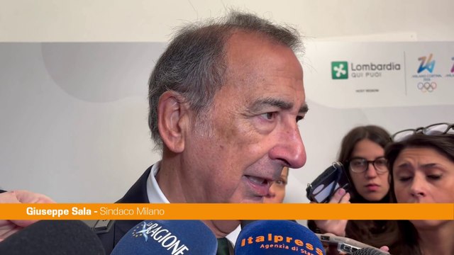 Milano-Cortina, Sala Arriveremo pronti e con i tempi giusti, sono tranquillo