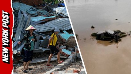 Kalmaegi's fury hits Vietnam: Deadly floods leave towns in ruin