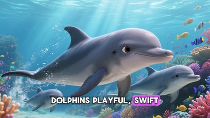Mixy Daily Toons TV, cartoon stories☀️“The Dolphin Who Wanted to Fly” __️