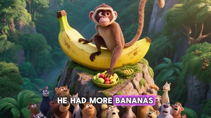 Mixy Daily Toons TV, cartoon stories☀️“The Monkey and the Magic Coconut” __