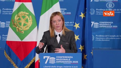 Meloni: Nessuno lasciato solo contro la droga