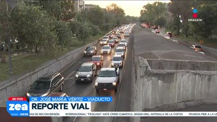 Reporte vial: Así luce esta mañana Dr. José María Vértiz