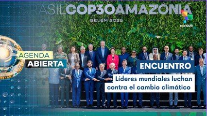 Foto oficial de líderes mundiales en la COP30