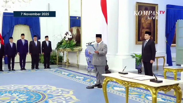 [FULL] Mahfud MD, Jimly Asshidiqie hingga Otto Dilantik Presiden Prabowo Jadi Komite Reformasi Polri