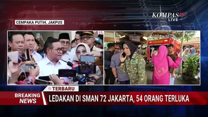 [FULL] Gubernur Pramono hingga Kapolda Metro Jaya Soal Ledakan di SMAN 72 Kepala Gading Jakarta