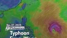 Typhoon Fung-Wong Approaches Philippines
