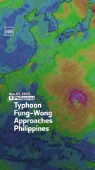 Typhoon Fung-Wong Approaches Philippines