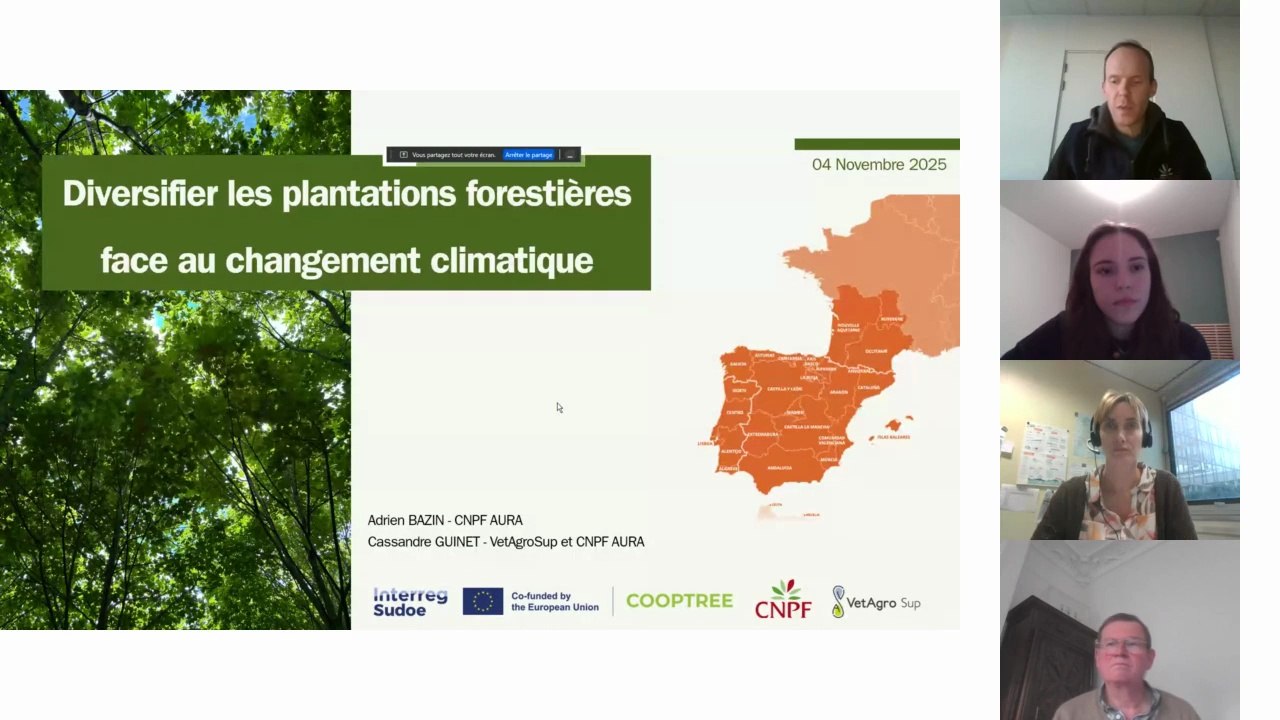 Webinaire #43 forêt et changements climatiques