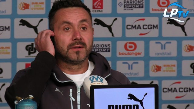 Intégrale de la conférence de presse de Timothy Weah et Roberto De Zerbi avant la réception de Brest