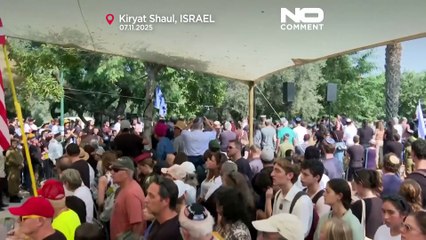 Cientos velan al capitán Omer Neutra en Israel tras la repatriación del cuerpo desde Gaza