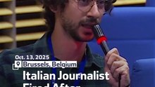Italian Journalist Fired After Gaza Question