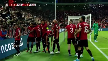 Supergoooli historik i Jasir Asanit kundër Çekisë/ Shqipëri 3 - 0 Çeki (UEFA Euro 2024 - European Qualifiers)