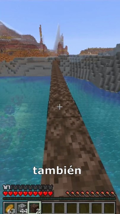 como hacer puentes rapidos en minecraft java o bedrock Tutorial