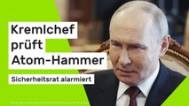Wladimir Putin: Kremlchef prüft Atom-Hammer - Sicherheitsrat alarmiert