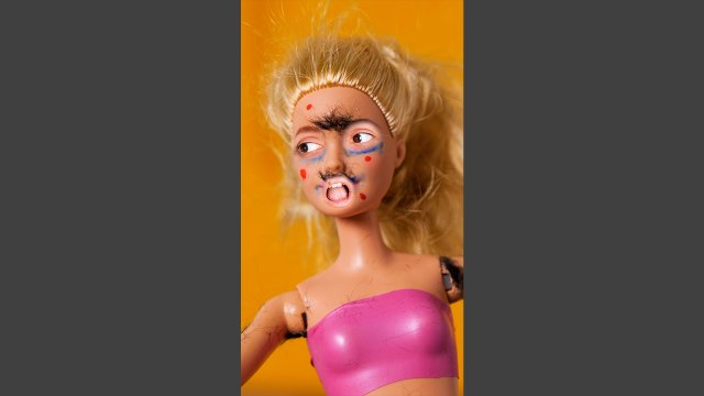 🤯 Can you handle this doll makeover? Drop a 😱 if you’d try it!