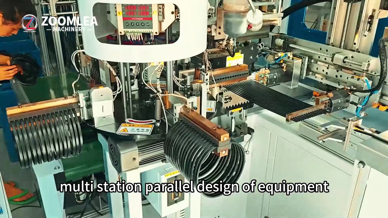 Zoomlea Seal ring bonding machine test: 4000 pieces per hour, zero error bonding, covering the entire industry chain