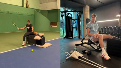 Tennis - ATP 2025 - Blessé au tendon d'Achille en octobre, Holger Rune déjà de retour sur les courts !