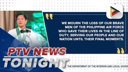 PBBM visits wake of PAF airmen who died in Super Huey helicopter crash